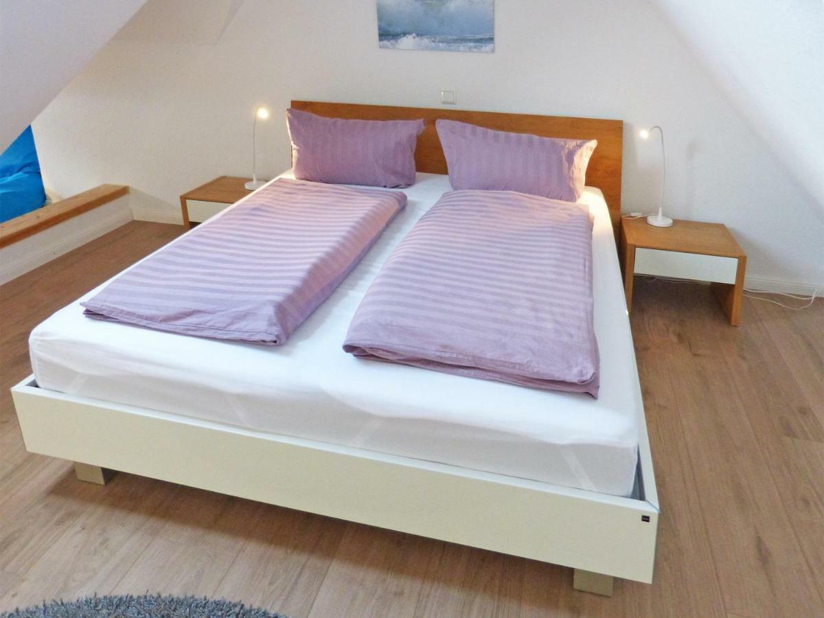 Haus Nordlicht Ferienwohnung *Bi A Maln* Nebel Ngoại thất bức ảnh