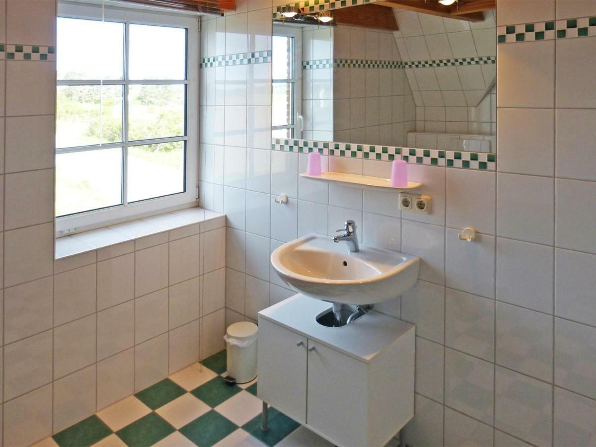 Haus Nordlicht Ferienwohnung *Bi A Maln* Nebel Ngoại thất bức ảnh